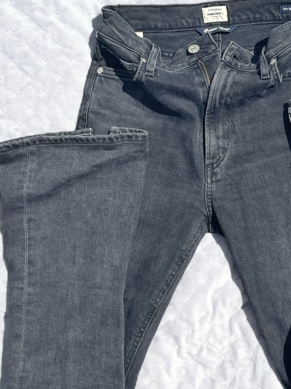NWOT Citizens of Humanity Georgia Bootcut Flare Oblivion Wash Size 24 Denim Jean